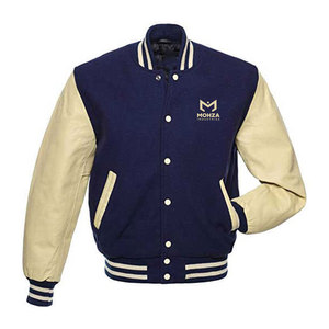 Premium Quality Pakistan Made Men <b>Leather</b> Sleeves Letterman <b>Jackets</b> Custom Design And Color Wholesale OEM Service <b>Winter</b> <b>Jacket</b> - Product Image 1