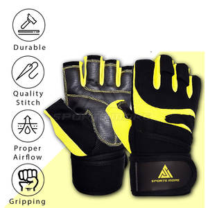 Guantes de gimnasio con forma ergonómica y sensación de suavidad al tacto, con acolchado que absorbe los impactos y agarre estable. - Product Image 2