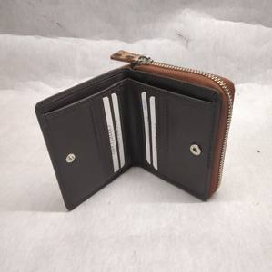 Portefeuilles de luxe vintage en cuir de vachette avec fermeture éclair pour femmes, fabrication indienne, vente en gros, imprimé croco, RFID, qualité exceptionnelle, pour homme - Product Image 2