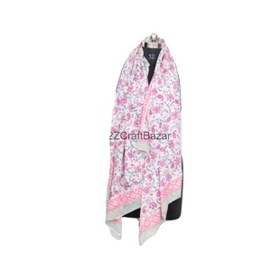 Wholesale 100% Cotton Digital Print Floral Solid Color Beach Sarong Pareo Bikini Cover <b>Wrap</b> Scarf Soft Handmade Eco-Friendly - Product Image 5
