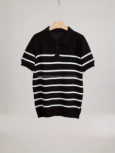 Nouvelle mode T-shirt d'été pour hommes, vêtements de sport décontractés à manches longues, t-shirt en coton Slim Fit, polos respirants, polos pour hommes - Product Image 4