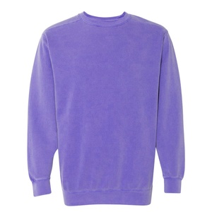 Sudadera Unisex de Manga Larga con Cuello Redondo y Logotipo Bordado, Sudadera con Capucha de Color Sólido con Estampado Personalizado para Otoño - Product Image 1