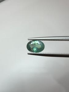 Alexandrita Natural Ovalada Facetada, Gema Suelta de 1.12 ct, Color Verde Azulado Cambiante, Gema Coleccionable para Joyería - Product Image 2