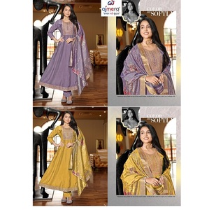 Women Kurti Suit Designer Traditional Ethnic Stylish Party Wear Outfit for <b>Wedding</b> Office Wear Regular Fit Quick Dry Stretchable - Product Image 1