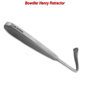 Retractor dental Bowdler Henry Rake de 17 cm para dientes deliciosos inferiores, instrumento quirúrgico - Product Image 1