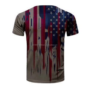 Vente en gros Vêtements de sport unis en polyester à séchage rapide pour hommes, avec sublimation 3D, impression complète - Product Image 3