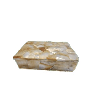 Boîte à bijoux de luxe en pierre précieuse pour la décoration intérieure Look traditionnel Marbre Auto-Adhésif Rectangle Art Moderne Design Antique - Product Image 1