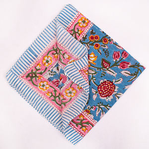 Colección Bohemia de Verano, Pañuelo Multicolor Estampado, Hecho a Mano, Estilo Lujoso, de Algodón Ecológico y Transpirable, para Cuello y Manos, Estilo Vintage - Product Image 3