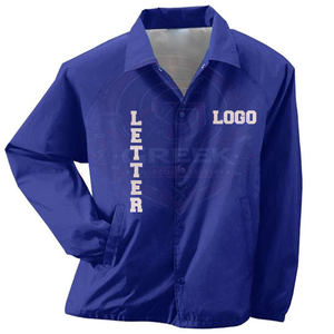 เสื้อแจ็คเก็ตแบบมีลายปักสำหรับชมรมนักเรียนหญิงและชาย  แบบกรีก  ปักโลโก้  เสื้อแจ็คเก็ตกันลม  ผ้าโพลีเอสเตอร์  เสื้อโค้ช - Product Image 2