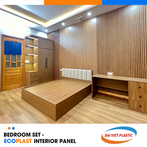 Top.1 Juego de dormitorio de resistencia al moho Panel interior de PVC Fabricante líder de Vietnam para interiores de casas - Product Image 4