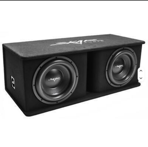 LATEST NEW Skkar Audio Dual 8 1400W Loaded SDR Subwoofer <b>Enclosure</b> - Product Image 1