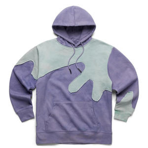 For WEAR Vintage <b>Wash</b> Black <b>Acid</b> <b>Wash</b> Wholesale Heavyweight Cotton/Polyester Unisex Pullover Hoodie Blanks High Quality Winter - Product Image 2