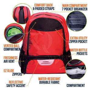 Sac de sport de basketball durable et léger pour joueurs – Conception spacieuse, idéal pour l'entraînement en salle, les matchs, les activités de plein air et les voyages - Product Image 2