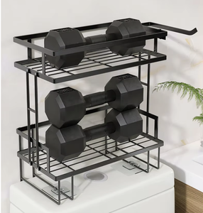 Étagère de rangement pour salle de bain en acier inoxydable, à poser au-dessus des toilettes, OEM/ODM Vietnam - Product Image 2