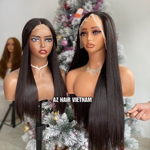 Super Vente Nouvel An Os Perruque de Cheveux Raides Pleine Humidité Super Doux Et Soyeux Perruque Couleur Naturelle Os Droite - Product Image 1