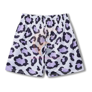 Pantalones Cortos Deportivos de Malla Sólida 100% Algodón para Verano, con Estampado Digital por Sublimación, Logotipo Personalizado, Transpirables, de Secado Rápido, para Gimnasio y Baloncesto - Product Image 2