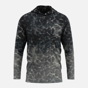 Men's Long Sleeve Fishing <b>Hoodie</b> UPF 50+ <b>UV</b> <b>Protection</b> Quick Dry Breathable Sun <b>Protection</b> Performance Fishing Shirt - Product Image 3