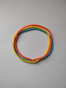 Bright Seed <b>Beads</b> Charm <b>Bracelet</b> Set Handmade Thin Beaded Minimalist Stackable Stretch Luxury Unisex Gift Wholesale - Product Image 2