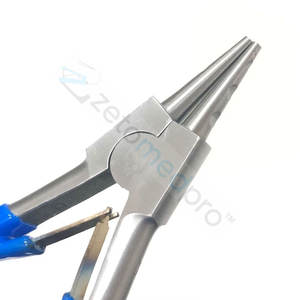 Pince à ouverture inversée pour bijoux de qualité supérieure ZETOMED PRO en acier inoxydable pour ouvrir les anneaux de jonction et les pendentifs OEM - Product Image 2
