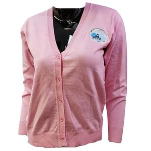Cárdigan Clásico Blanco para Mujer, Suéter de Punto con Botones al Frente, Ropa Casual Cómoda para el Día a Día y la Oficina - Product Image 2