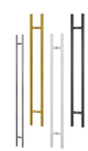 Stainless Steel Modern Ambidextrous <b>Door</b> <b>Pull</b> <b>Handle</b> SS 202/304 Glass <b>Door</b> Heavy Duty Entrance Bulk Wholesale Export - Product Image 5