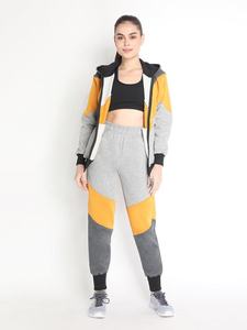 Wholesale High Quality 100% Cotton Plus Size Sportswear Tracksuits for Women Men Fitness Custom Training Jogging Suit - Product Image 4