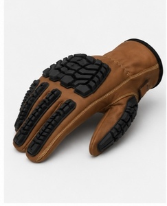 Gants de travail anti-coupure MUBASHAR PRO GRIP INTERNATIONAL EN388/ANSI Niveau 4, revêtement en nitrile sur la paume, respirants, ajustement confortable - Product Image 1