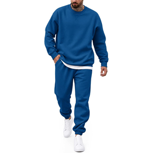 Relaxed <b>Sweatsuit</b> Outfit <b>for</b> Men and <b>Women</b> Featuring Coordinated Sweatshirt Joggers and Contemporary Casual Style - Product Image 4