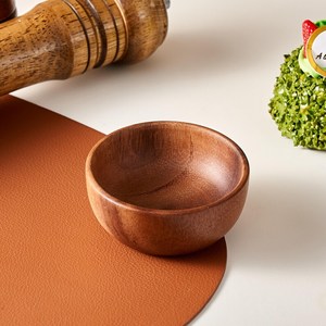 Tazón de Madera Premium Hecho a Mano, Plato de Servir de Madera Natural, Vajilla Clásica para Mesa de Cocina, Exhibidor de Frutas, Ensaladas y Bocadillos, Mango Acacia - Product Image 2