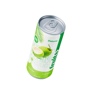 Bebida de agua de coco fresca en lata de 330 ml, OEM/ODM, 24 meses de duración, marca privada, jugo de frutas y verduras, Vietnam - Product Image 4