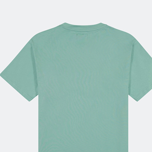 T-shirt vierge 100 % coton à col rond pour homme, personnalisable avec impression en relief, grammage lourd, vente en gros - Product Image 4