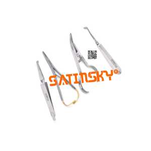 2 pièces, extracteur manuel de couronne dentaire, pinces d'extraction dentaire, pince à extrait de dents, haute qualité, certifié CE, outils chirurgicaux dentaires - Product Image 2