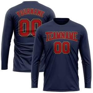 เสื้อกีฬาคุณภาพส่งออกระดับพรีเมียม แบบสั่งทำพิเศษ ชุดทีมพิมพ์ลายแบบซับลิเมชั่น ระบายอากาศได้ดี ผลิตจากโพลีเอสเตอร์ รับผลิตแบบ OEM - Product Image 1