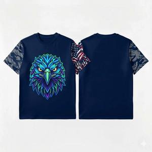 T-shirt à manches courtes pour homme, t-shirt en coton biologique à manches courtes, mode décontractée pour l'extérieur, t-shirts pour homme pour l'Europe - Product Image 3