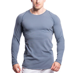 Camiseta de Compresión Personalizada para Hombre, Ropa Deportiva de Secado Rápido, Camiseta Holgada para Gimnasio, Entrenamiento, Fitness - Product Image 1