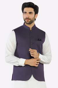 Salwar Kameez pour hommes avec gilet, vêtements indiens et pakistanais, tenue de mariage et de fête, tailles et couleurs personnalisées, design traditionnel sur mesure - Product Image 2