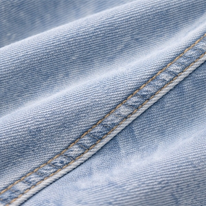 Jean en denim déchiré pour femme, coupe droite, taille mi-haute, jambe large, respirant, écologique, vintage, en Spandex/Coton, confortable au quotidien - Product Image 6