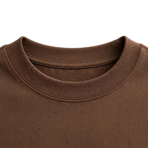 Men's Custom Color O-Neck <b>Raglan</b> <b>Sleeve</b> <b>T</b>-<b>Shirt</b> Regular Fit 100% Cotton Jersey Knitted Casual with Pattern Front Logo 320g Soft - Product Image 4