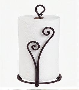 Decorative Handmade Metal <b>Paper</b> Towel Holder For Stylish Home Countertop Display Use And Everyday Use Bathroom Use - Product Image 4