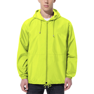 Custom Coated Hooded Windproof Waterproof Jacket Outdoor Sports <b>Running</b> Hiking Lightweight Windbreaker OEM ODM Apparel - Product Image 6