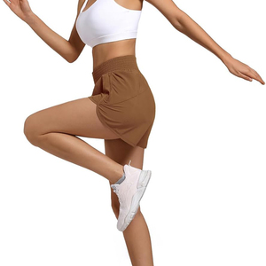 Shorts pour femmes, shorts de course décontractés à taille haute, vêtements de sport avec logos et designs personnalisés, impression numérique - Product Image 6