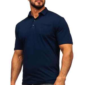 Camisetas Polo Deportivas Personalizables para Gimnasio al Aire Libre, Transpirables, de Manga Corta, Lisas, para Hombre - Product Image 1