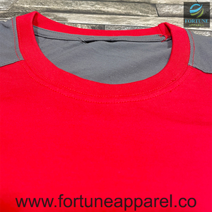 T-shirts en coton pour hommes, coupe classique, manches courtes, 210g, écologiques, respirants, anti-boulochage, faible MOQ, livraison rapide - Product Image 3
