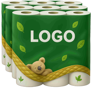 Papier toilette de luxe en pâte de bois 3 plis, rouleau de papier toilette pour hôtel, fournisseur et fabricant de papier hygiénique de haute qualité - Product Image 5