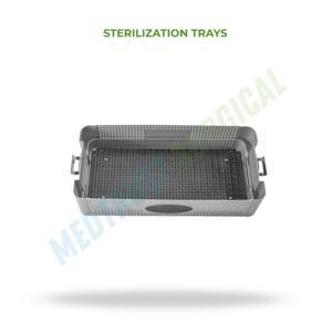 Plateaux de stérilisation pour instruments chirurgicaux, plateaux d'autoclave médical, boîtes de rangement pour instruments en acier inoxydable - Product Image 2