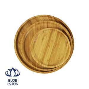Plateau de service en bois émaillé moderne et durable, planche de rangement écologique, plateau à boissons pour fêtes – Prix de gros – Meilleures ventes - Product Image 1