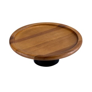 Soporte Redondo de Madera Ecológico Hecho a Mano para Exhibición de Pasteles, para Panadería, Cafetería, Restaurante, Venta al Por Mayor - Product Image 4