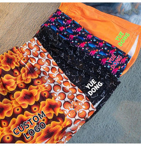 Men's Solid Mesh Shorts Drawstring Waist Sublimation Print Breathable Quick Dry Casual Sport Workout Shorts - Product Image 5