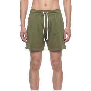 Quick-Drying Breathable Double <b>Layer</b> Mesh Fabric Sports Gym Wear Custom 150 Gsm 100% Polyester Pants Mens Mesh Shorts - Product Image 2