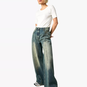 Nuevos Pantalones Vaqueros de Mezclilla para Mujer, Ropa Casual de Moda para Exteriores, Jeans de Mujer de Estilo Vintage de la Mejor Calidad y Más Vendidos - Product Image 5